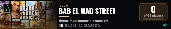 BAB EL WAD STREET live status badge