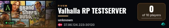[Qbox Project] valhallarp live status badge