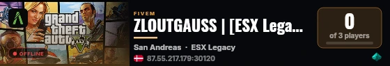 ZLOUTGAUSS | [ESX Legacy] live status badge