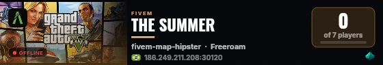 THE SUMMER live status badge