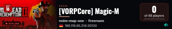 [VORPCore] Magic-M live status badge