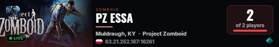 PZ ESSA live status badge