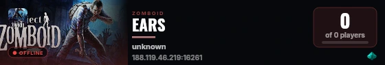 EARS live status badge
