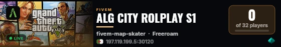 ALG CITY ROLPLAY S1 live status badge