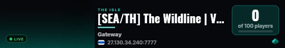 [SEA/TH] The Wildline | Voice | Low Rules live status badge