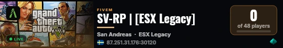SV-RP | [ESX Legacy] live status badge