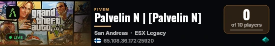 Palvelin N | [Palvelin N] live status badge