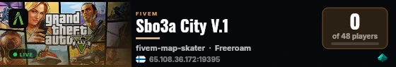 Sbo3a City V.1 live status badge