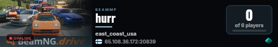hurr live status badge