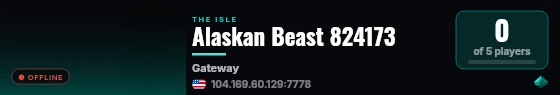 Alaskan Beast 824173 live status badge