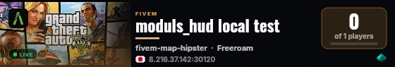 moduls_hud local test live status badge