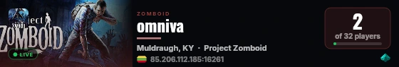 omniva live status badge