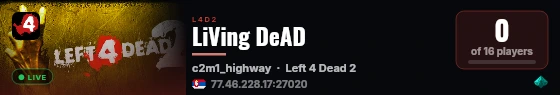 LiVing DeAD live status badge