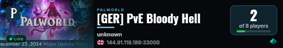 [GER] PvE Bloody Hell live status badge