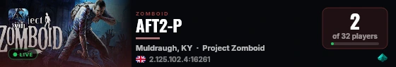 AFT2-P live status badge