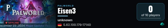 Eisen3 live status badge