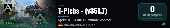 T-Plebs - (v361.7) live status badge