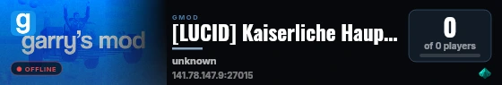 [LUCID] Kaiserliche Hauptstadt | DEV | live status badge