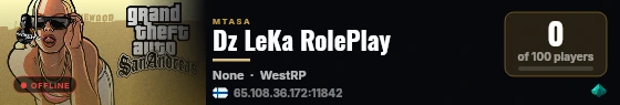 Dz LeKa RolePlay live status badge
