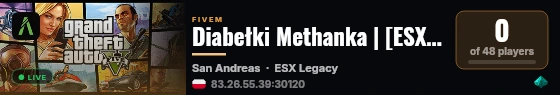 Diabełki Methanka | [ESX Legacy] live status badge