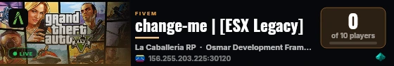 change-me | [ESX Legacy] live status badge