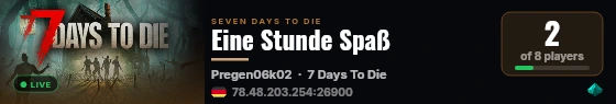 Eine Stunde Spaß live status badge