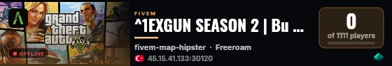 ^1EXGUN SEASON 2 | Bu Sezon O Sezon! live status badge