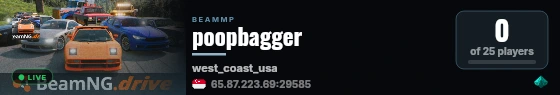 poopbagger live status badge