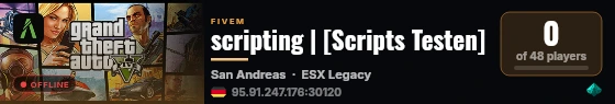 scripting | [Scripts Testen] live status badge