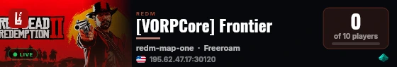 [VORPCore] Frontier live status badge