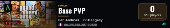 Base PVP live status badge