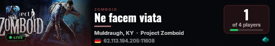 Ne facem viata live status badge