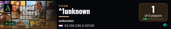 ^1unknown live status badge