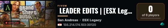  LEADER EDITS | [ESX Legacy] live status badge