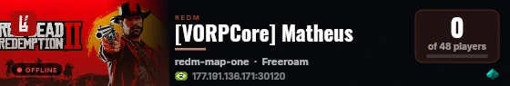 [VORPCore] Matheus live status badge