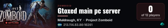 Gtoxed main pc server live status badge