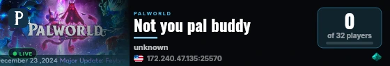 Not you pal buddy live status badge
