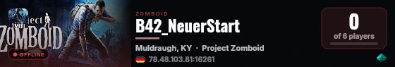 B42_NeuerStart live status badge