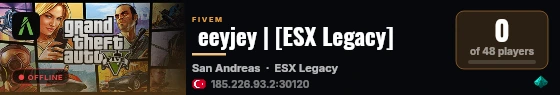  eeyjey | [ESX Legacy] live status badge