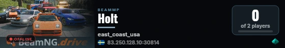 Holt live status badge
