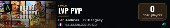 LVP PVP live status badge