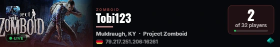 Tobi123 live status badge