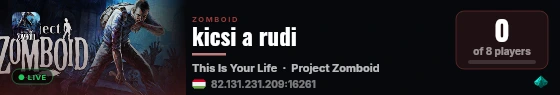 kicsi a rudi live status badge