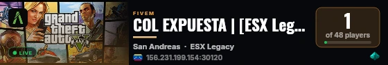 COL EXPUESTA | [ESX Legacy] live status badge