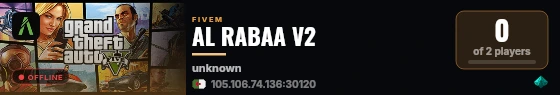 AL RABAA V2 live status badge