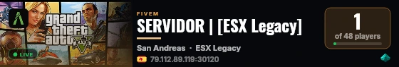 SERVIDOR | [ESX Legacy] live status badge