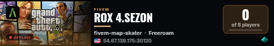 ROX 4.SEZON live status badge