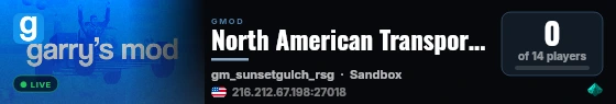 North American Transportation - Super Cow Powers live status badge