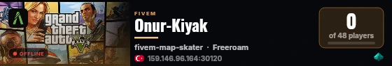 Onur-Kiyak live status badge