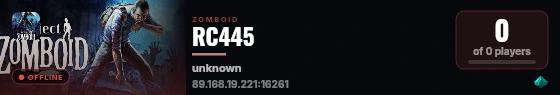 RC445 live status badge